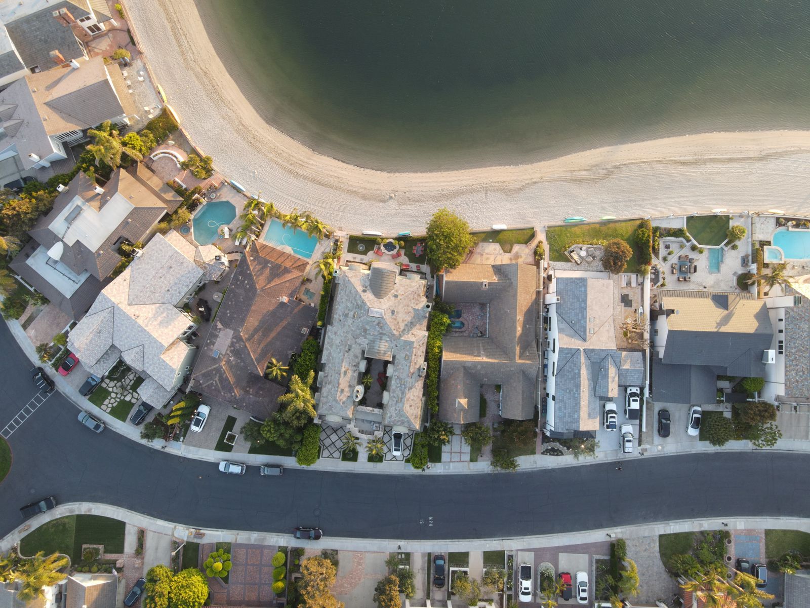 Residential street in San Jose, California